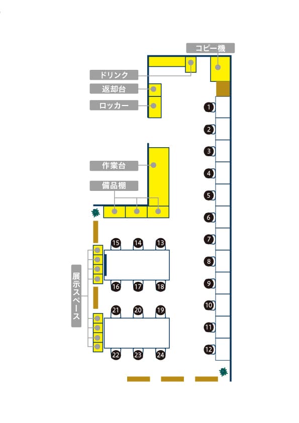 MIRAIYA Bookmark Lounge南砂店