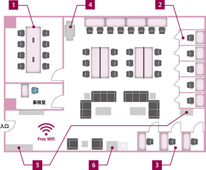 ワークブースSakura